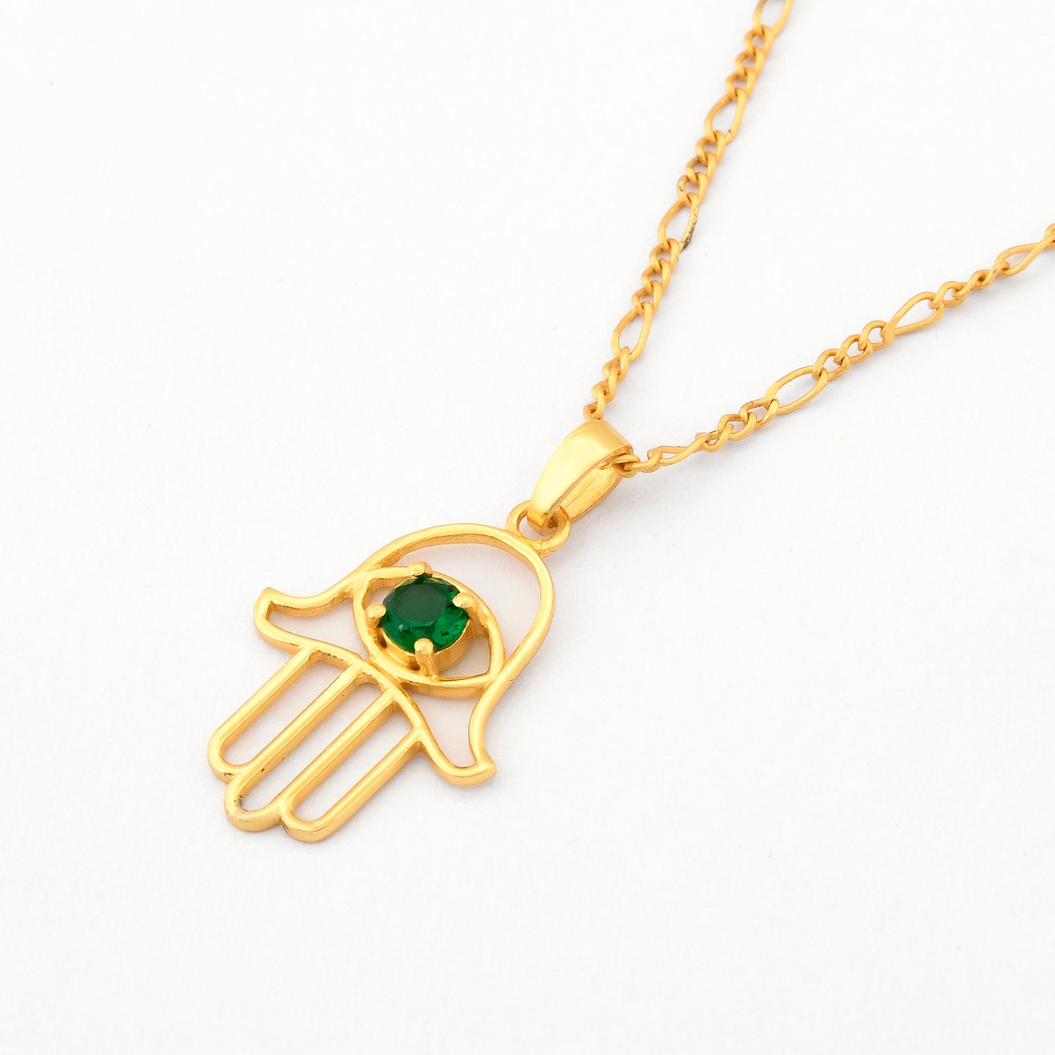 The Hamsa Pendant Necklace