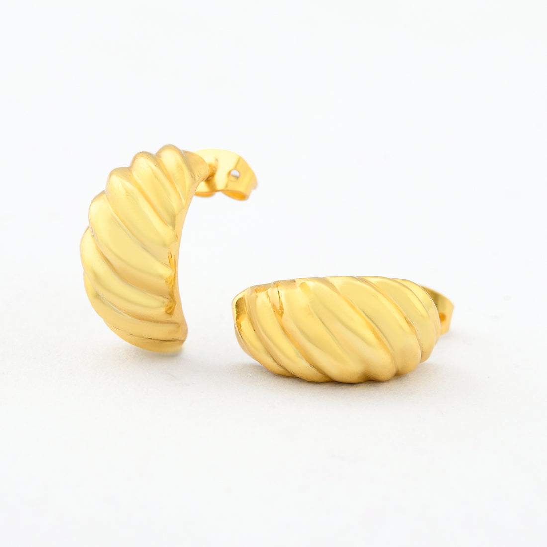 Croissant Hoop Earrings