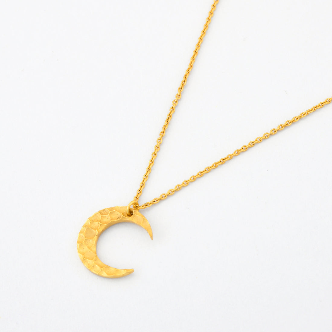 Moon Crescent Pendant Necklace