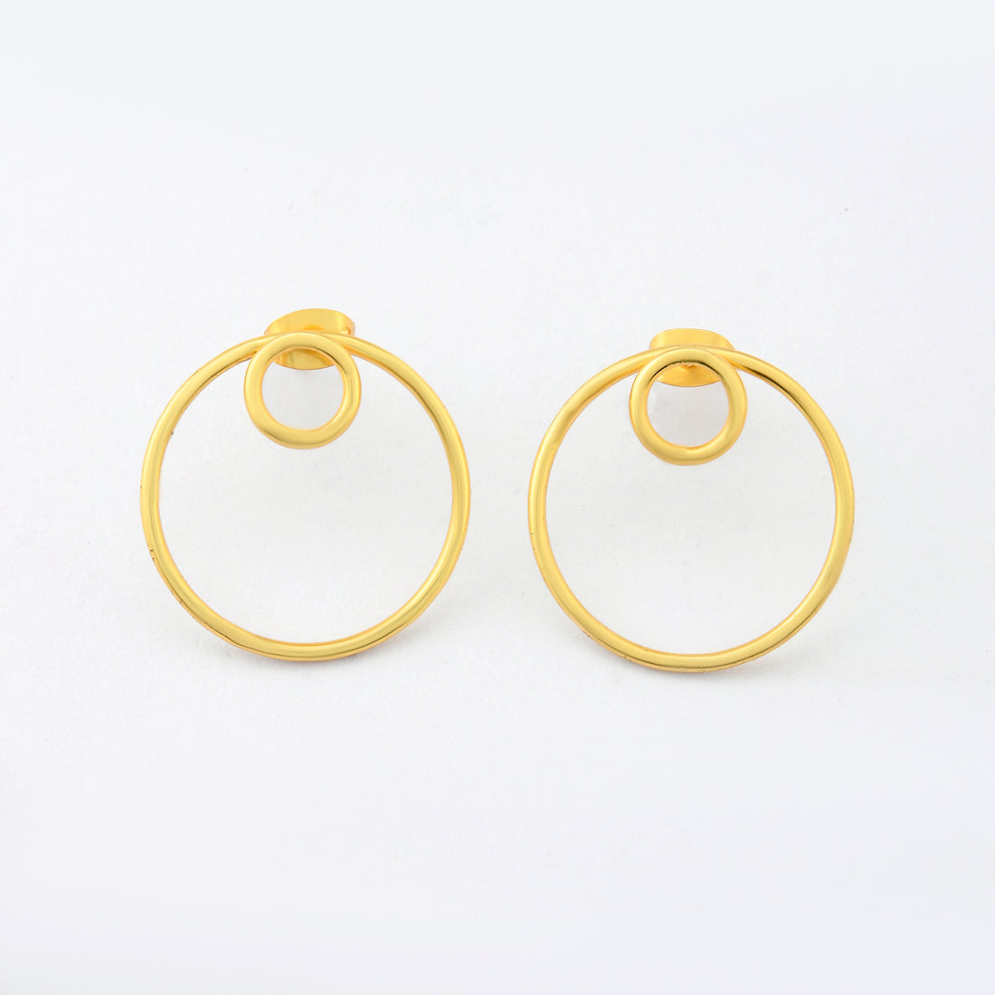 Double Wheel Earrings