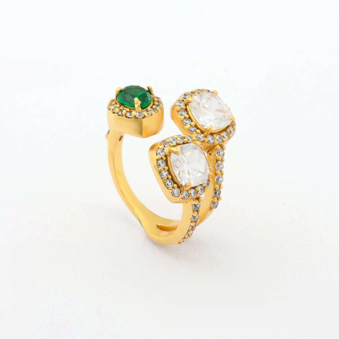 Three Stone Cocktail Ring