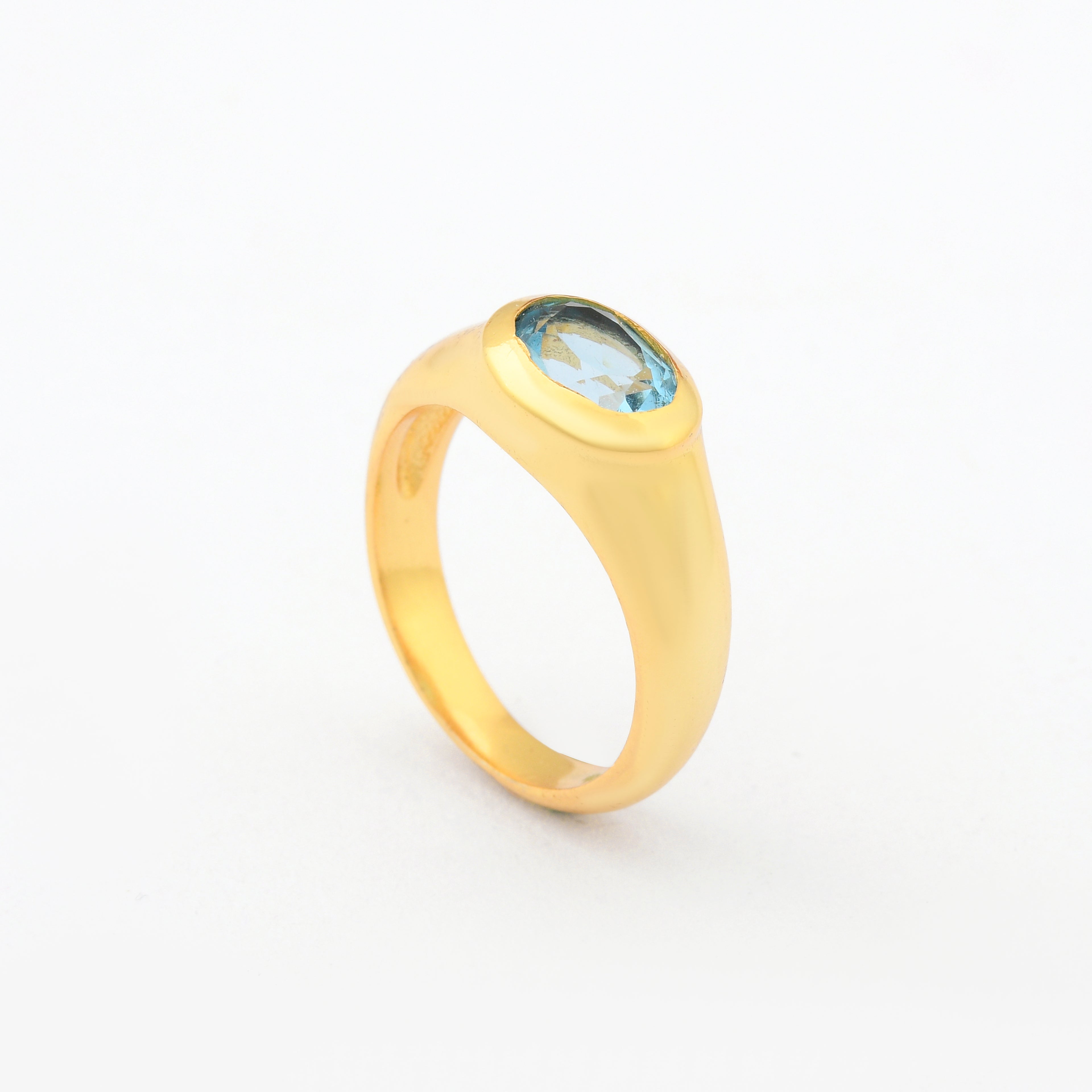 Aqua Dome Ring