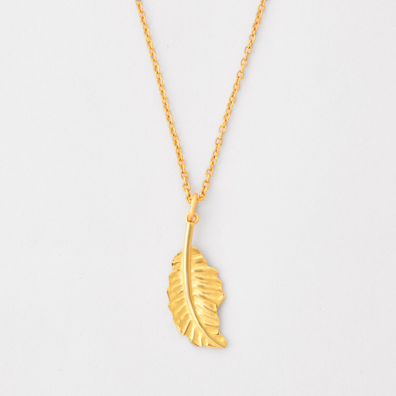 Leaf Pendant Necklace