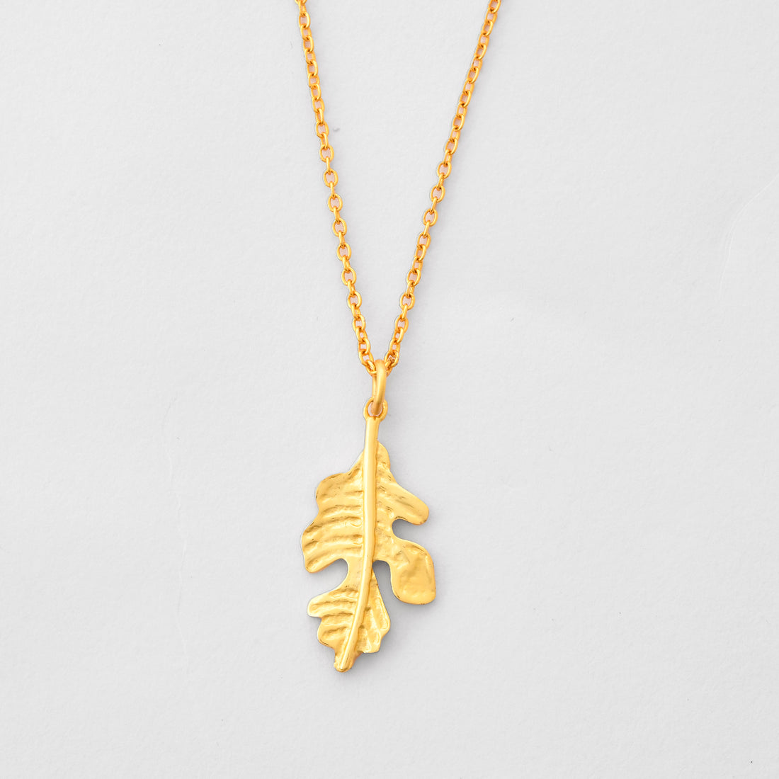 Whimsical Leaf Pendant Necklace