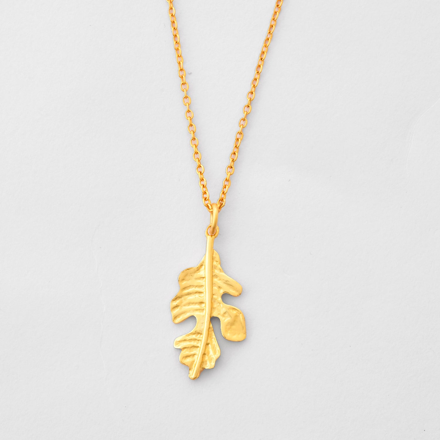 Whimsical Leaf Pendant Necklace