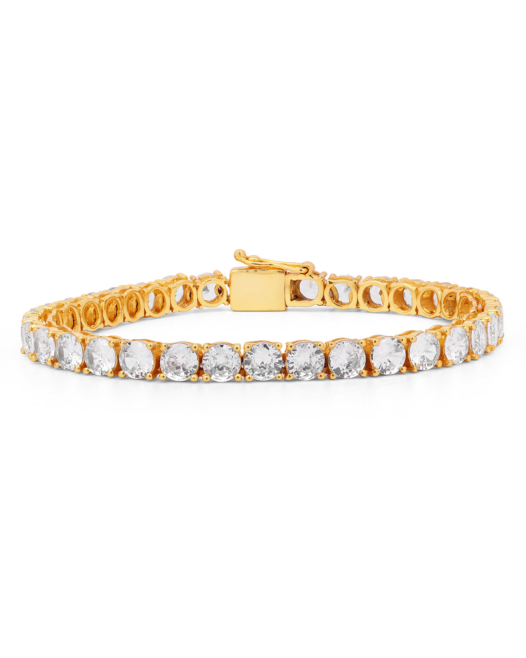 Classic Round Zirconia Tennis Bracelet