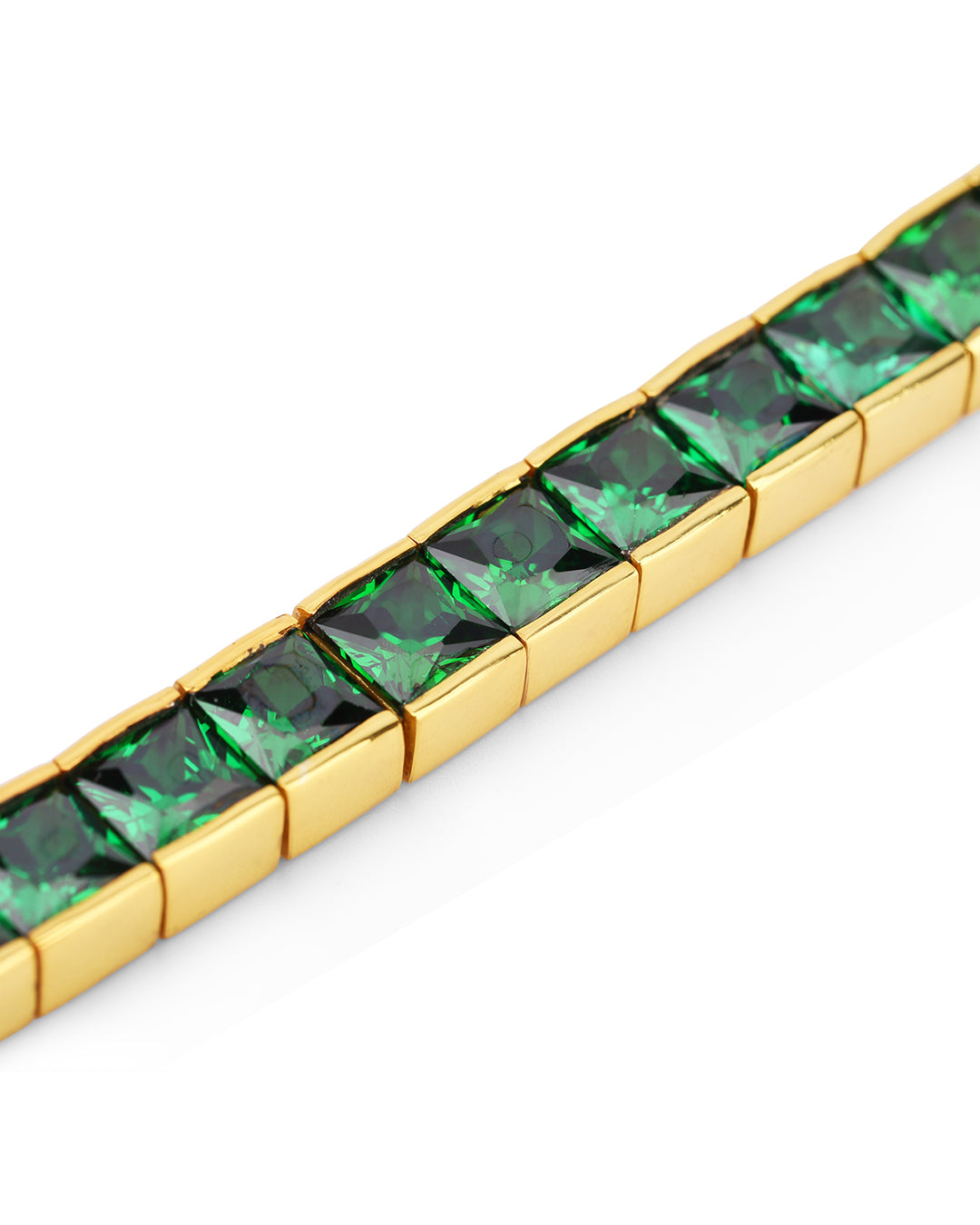 Chrome Tourmaline Tennis Bracelet