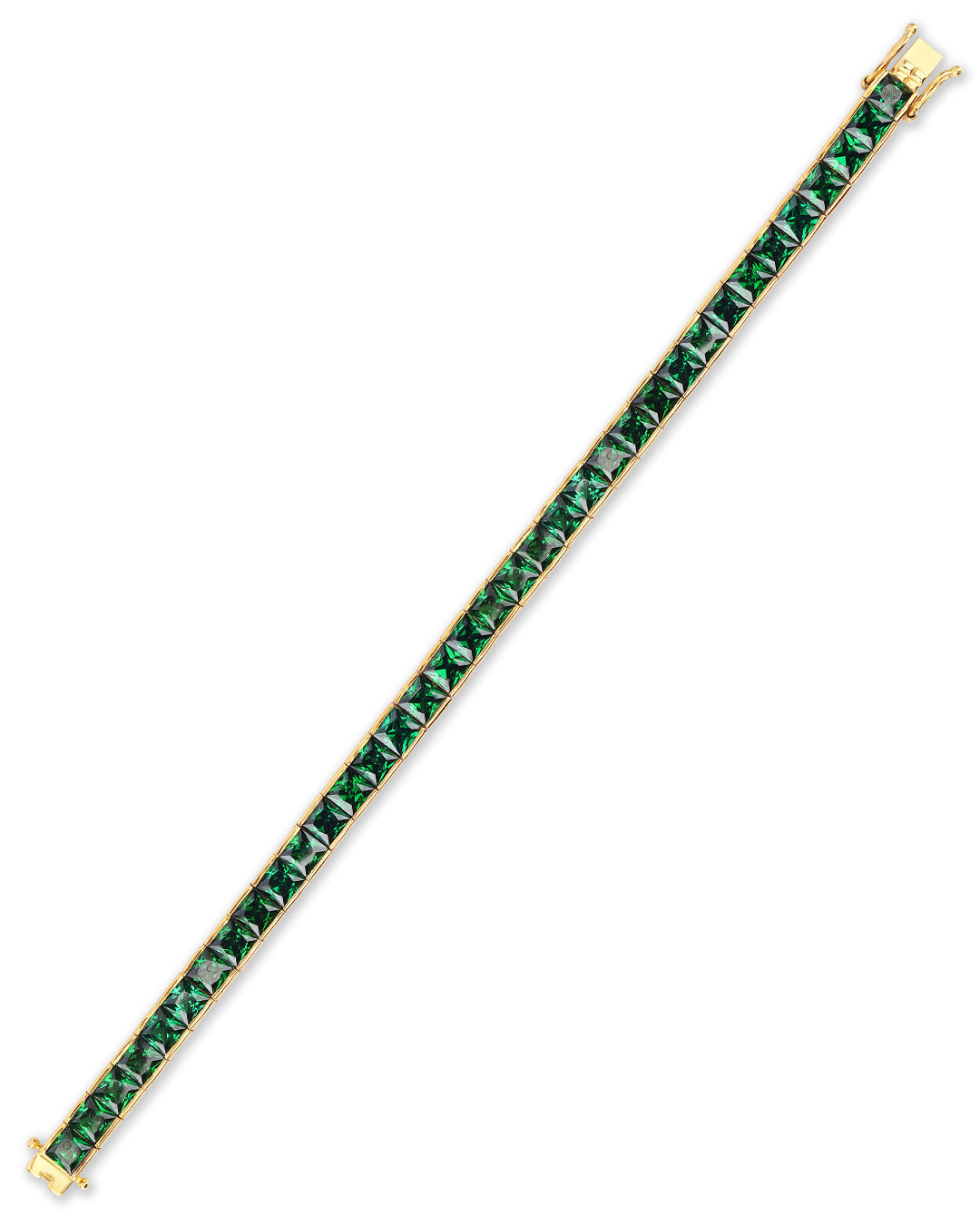 Chrome Tourmaline Tennis Bracelet