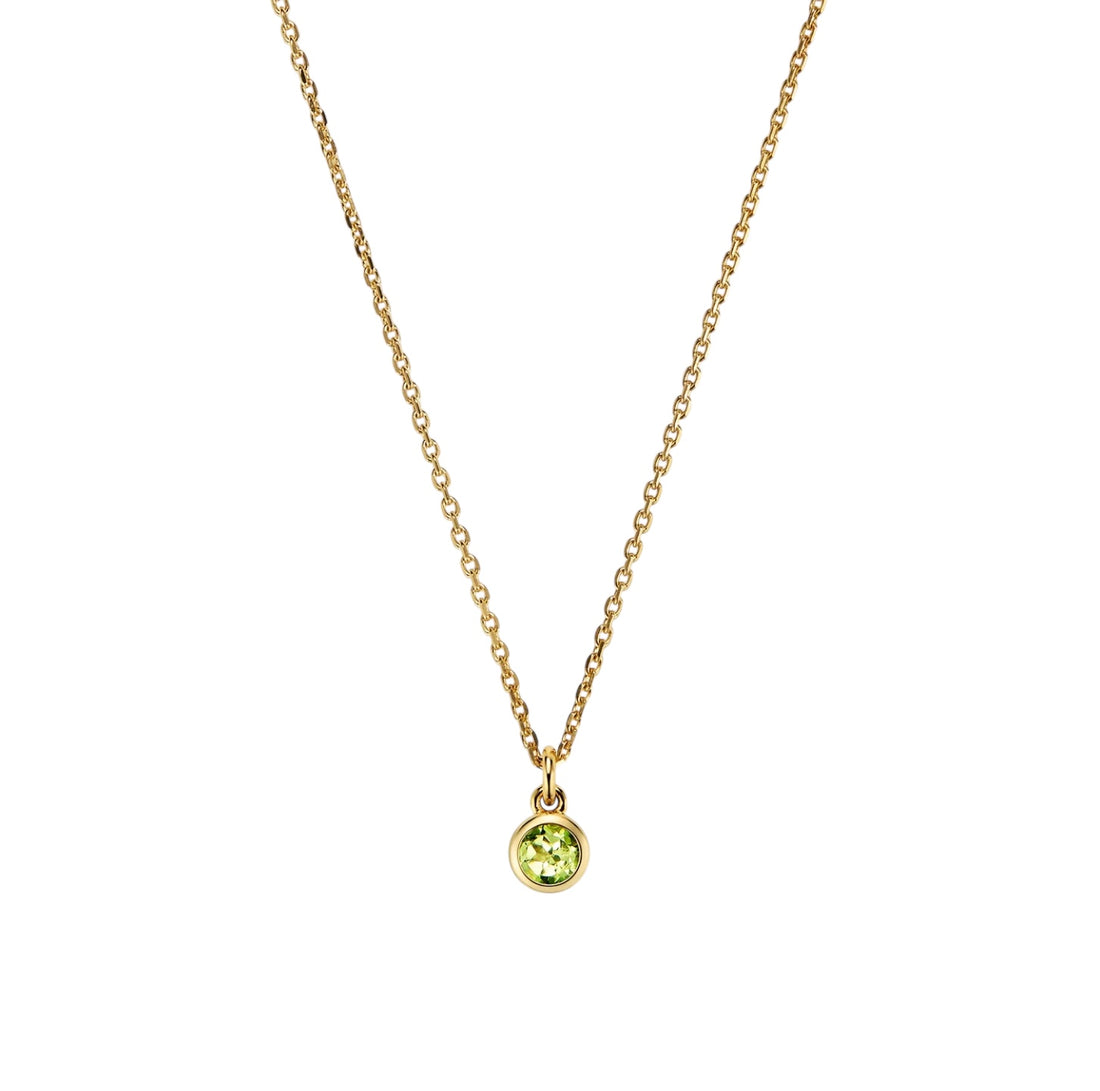 WooYou Birthstone Pendant Necklace