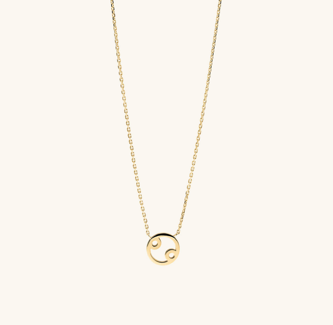 Cancer Zodiac Sign Pendant